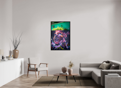80 x 120 cm, Cadre bois Look of Bogota