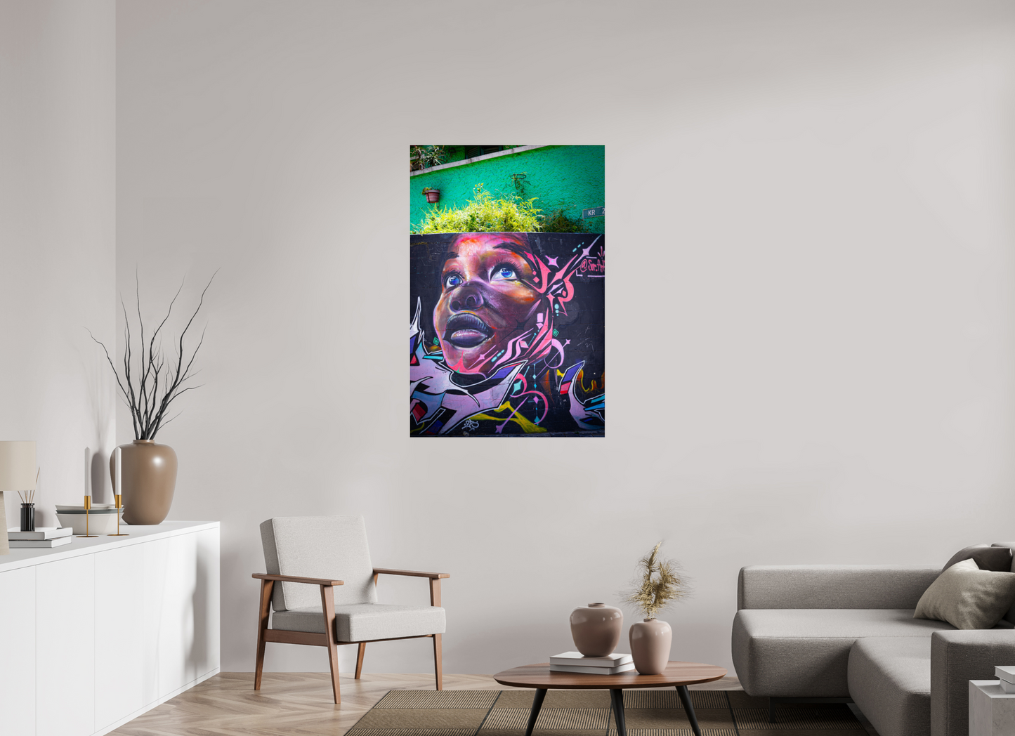 80 x 120 cm, Verre acrylique Look of Bogota