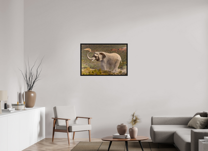 90 x 60 cm, Cadre bois Dust and Elephant