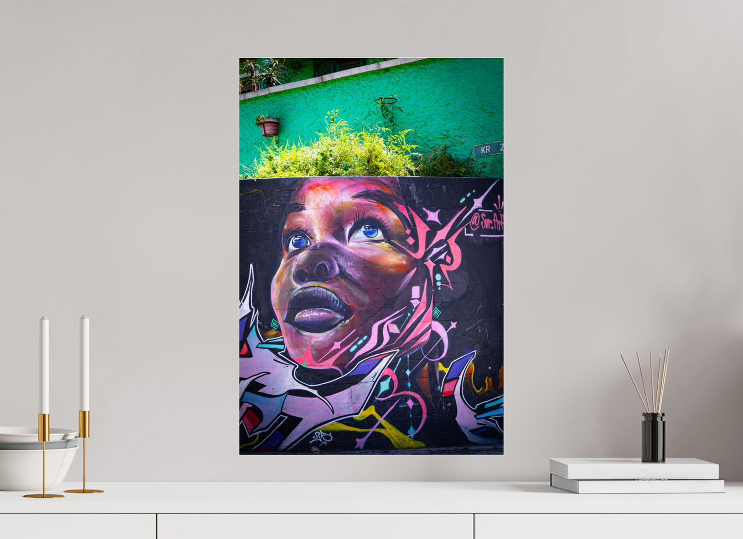 40 x 60 cm, Verre acrylique Look of Bogota