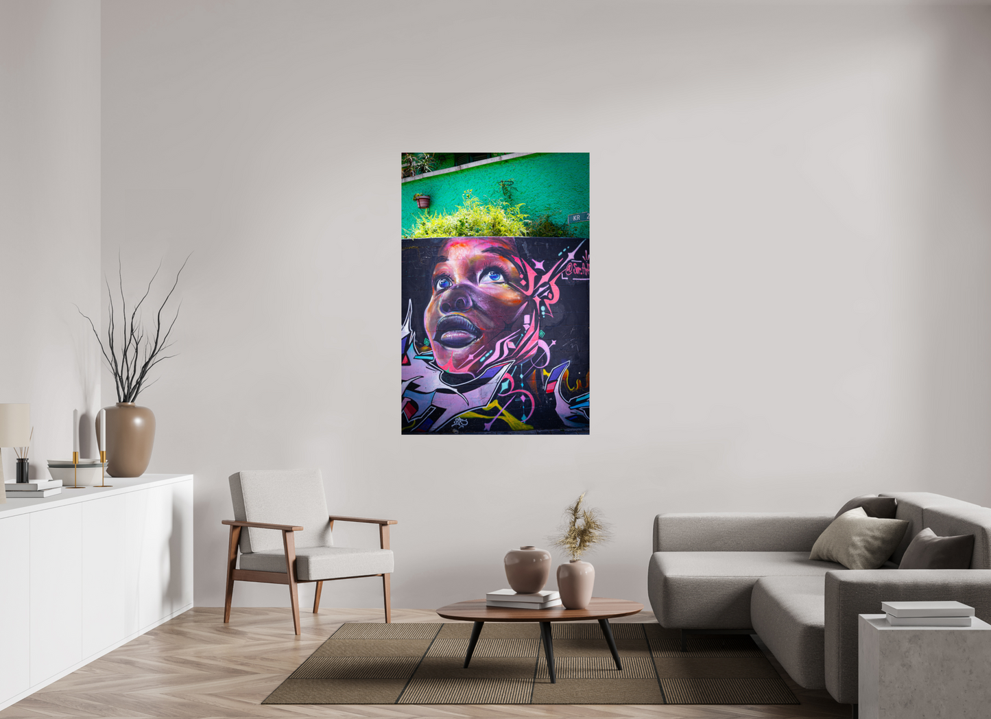 100 x 150 cm, Papier photo Fuji Look of Bogota