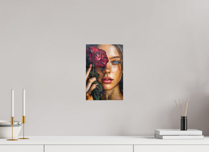 20 x 30 cm, Verre acrylique Kiss from a rose