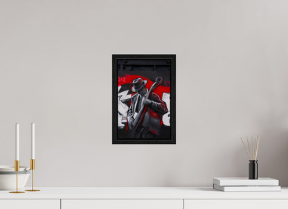 20 x 30 cm, Cadre bois Jazz in San Francisco