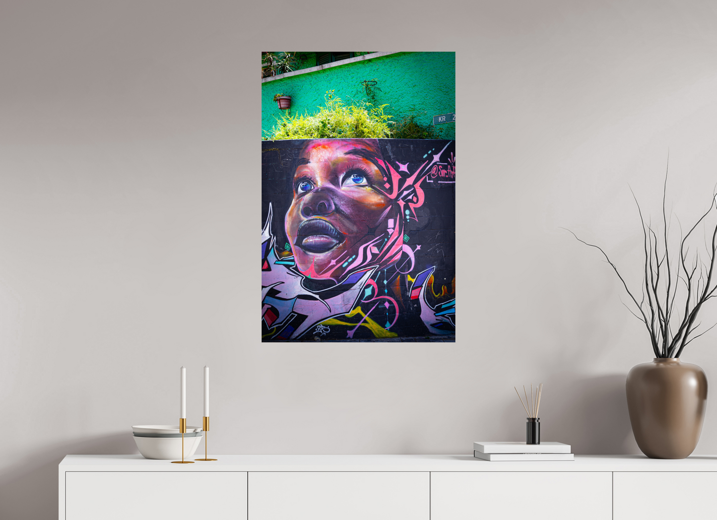 60 x 90 cm, Papier photo Fuji Look of Bogota