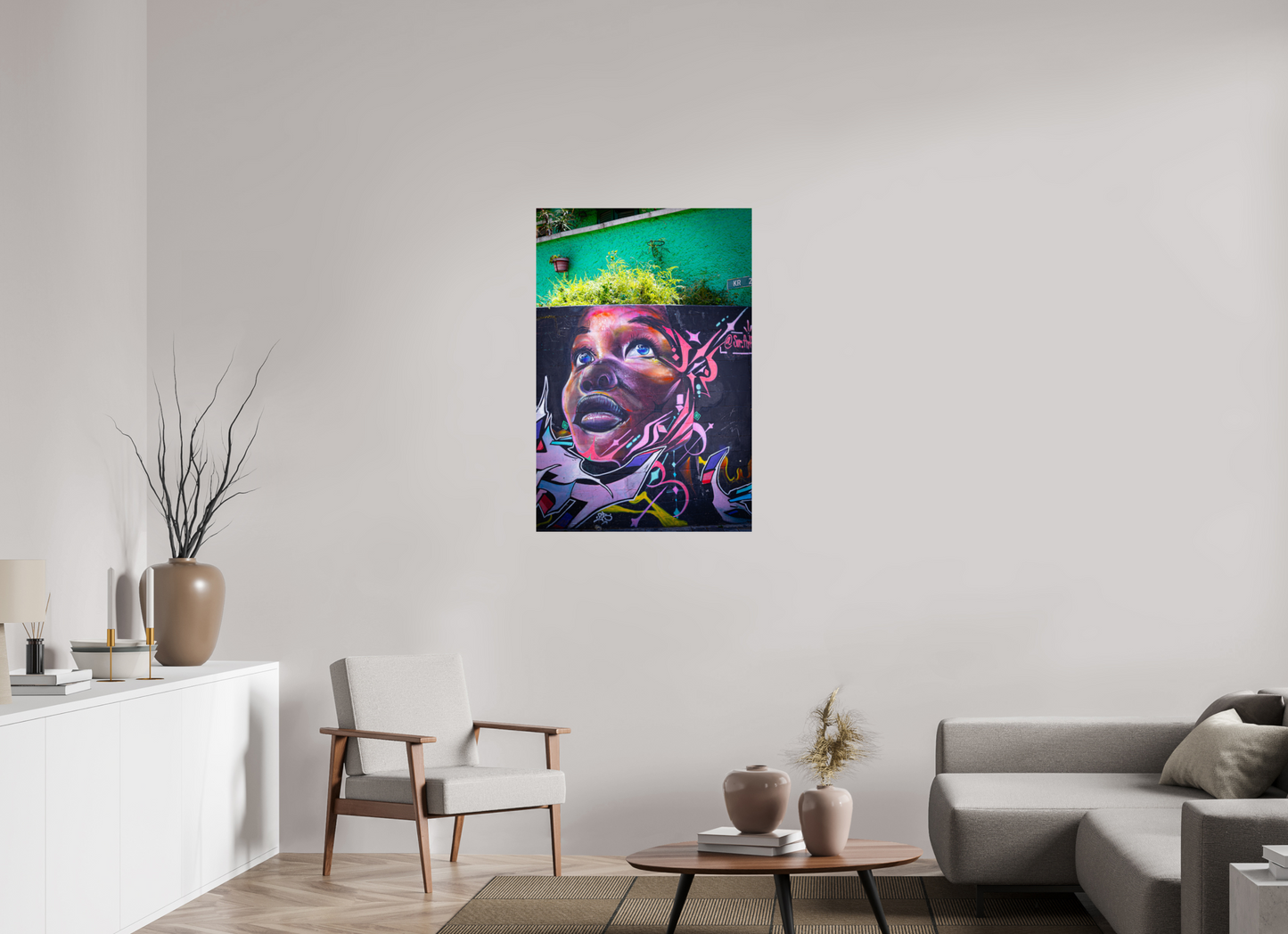 70 x 105 cm, Papier photo Fuji Look of Bogota